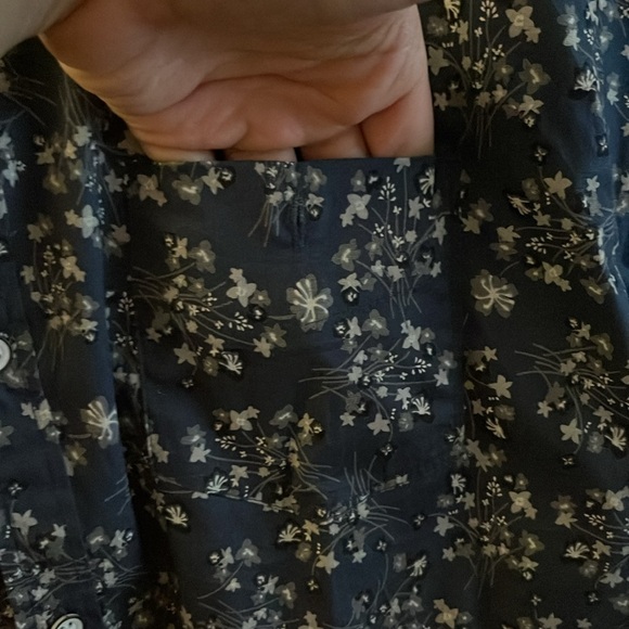 NWOT Paper Denim and Cloth short sleeve button down - Picture 4 of 4